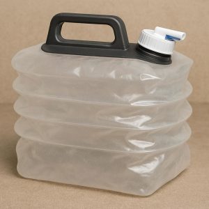 13 Heavy Duty Collapsible Water Jug with Handle for Camping and Emergency Use