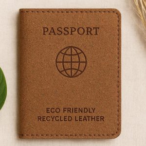 23 Eco Friendly Recycled Leather Passport Holder for Sustainable Travelers